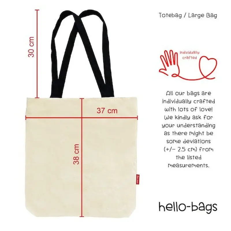 Stevige Boodschappentas 'The Secret To Having Everything...' | 2 Kleuren