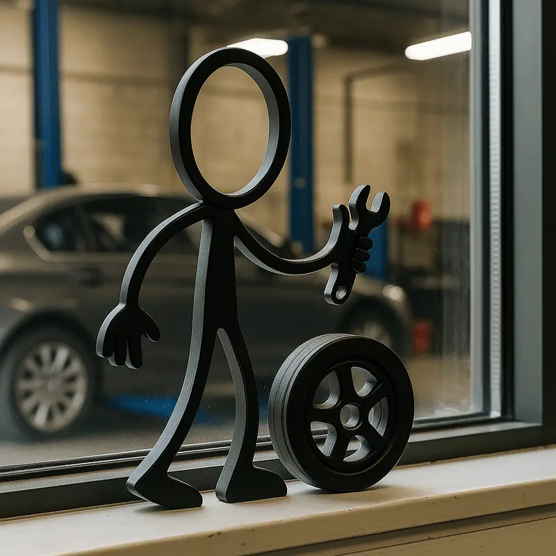 Stickyman Automonteur