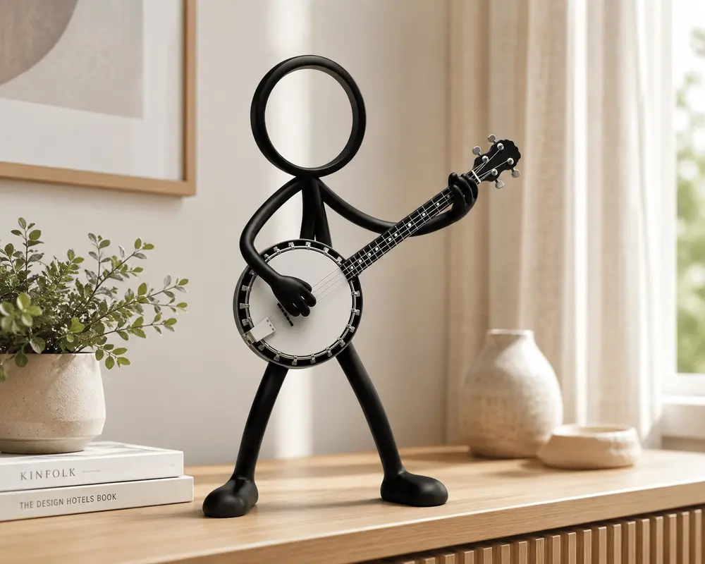 Stickyman Banjospeler
