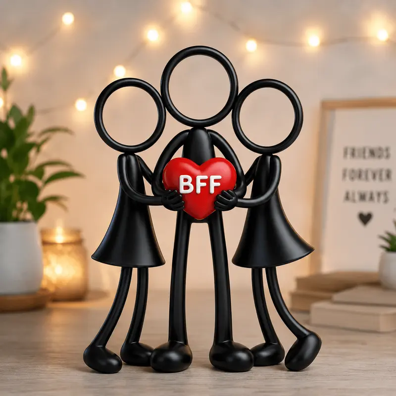 Stickyman BFF Trio (mix vriendinnen & vrienden)