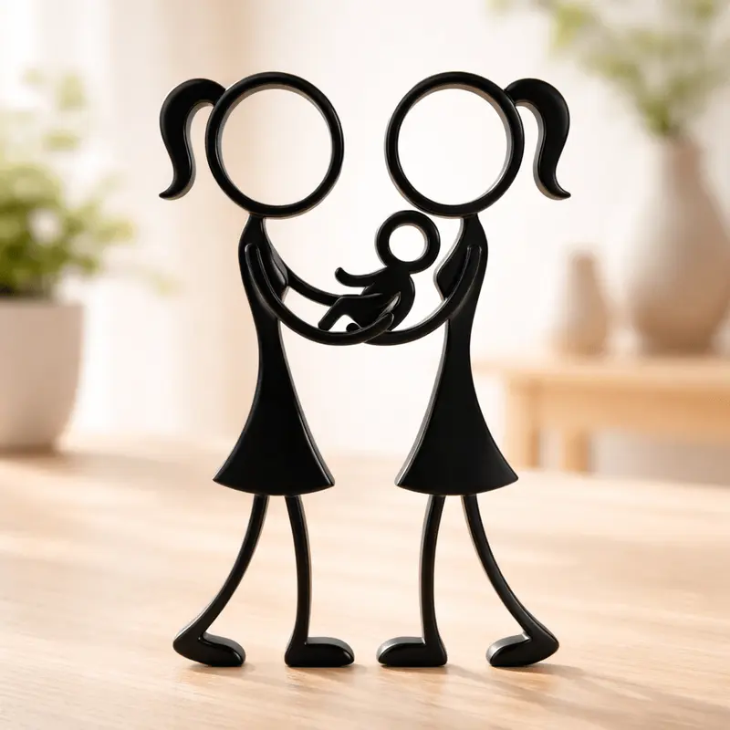 Stickyman Familie – Lesbisch Moederschap