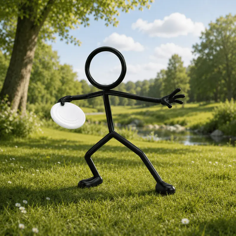 Stickyman Frisbeespeler – cadeau voor sporter