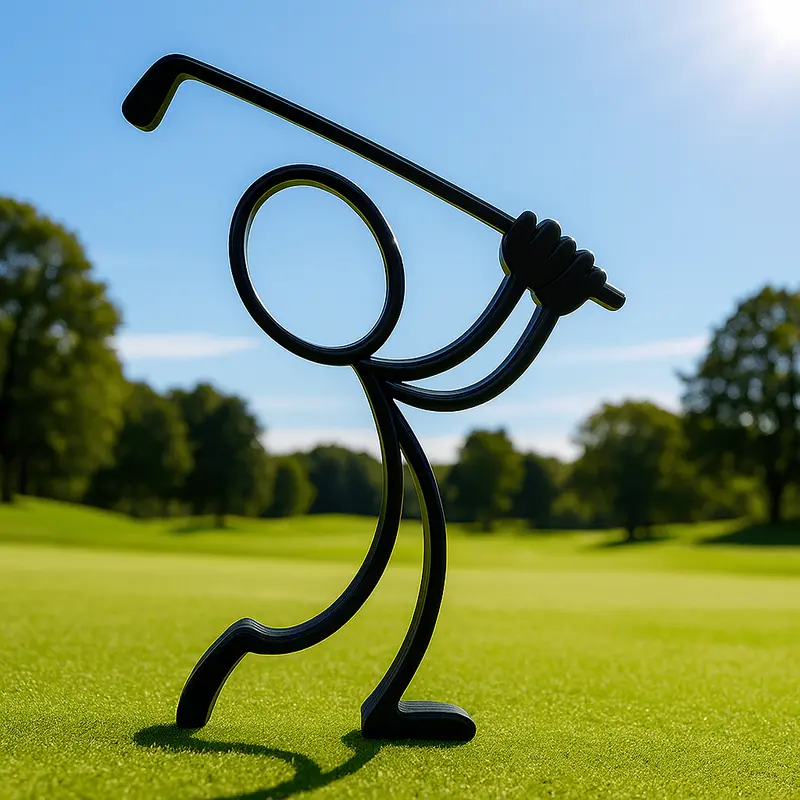 Stickyman Golfer – persoonlijk golfcadeau