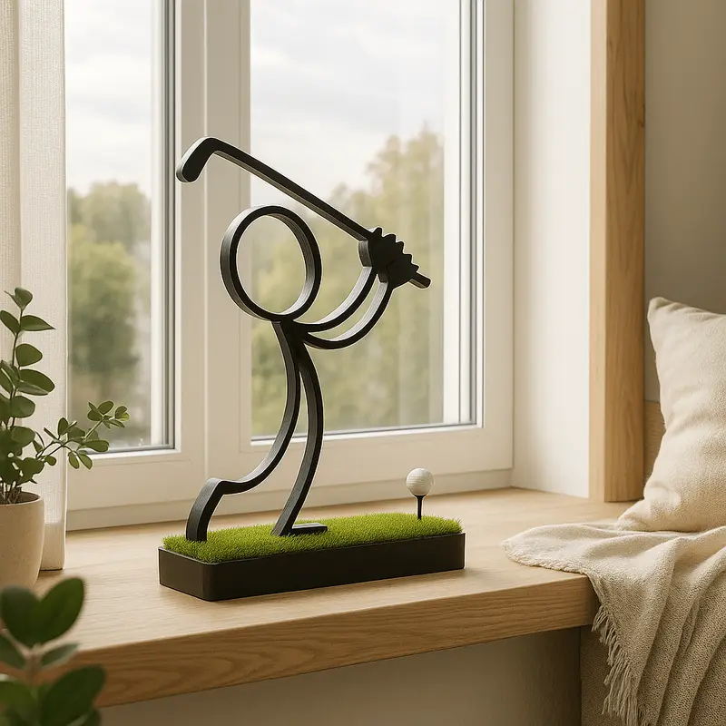 Stickyman Golfer speciale editie – met kunstgras
