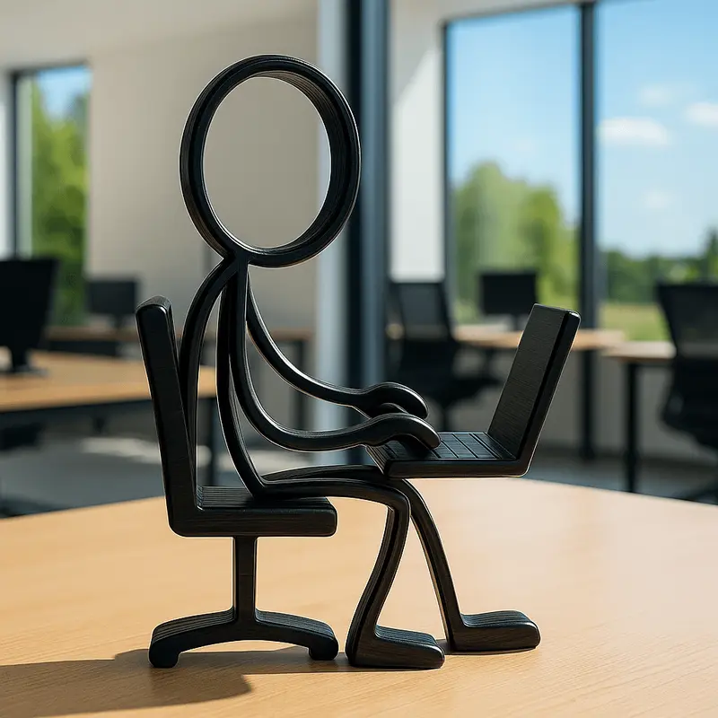 Stickyman Kantoormedewerker
