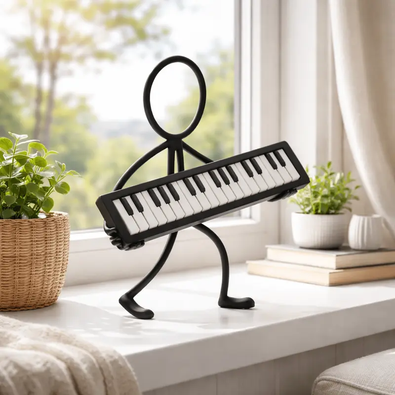Stickyman Keyboardspeler – cadeau voor toetsenist