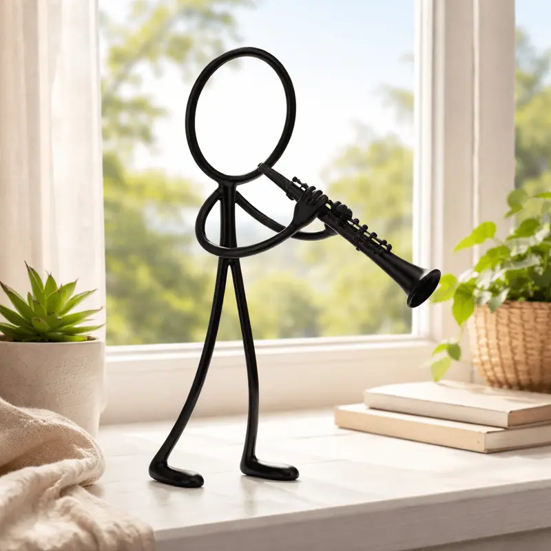 Stickyman Klarinettist – cadeau voor klarinettist