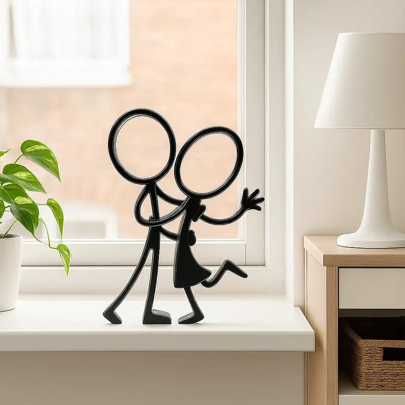 Stickyman Liefdeskoppel – Dansend - decoratie