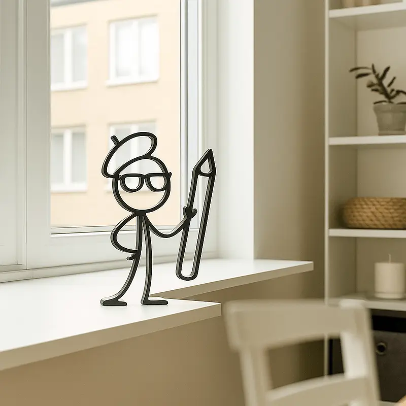Stickyman Ontwerper decoratie