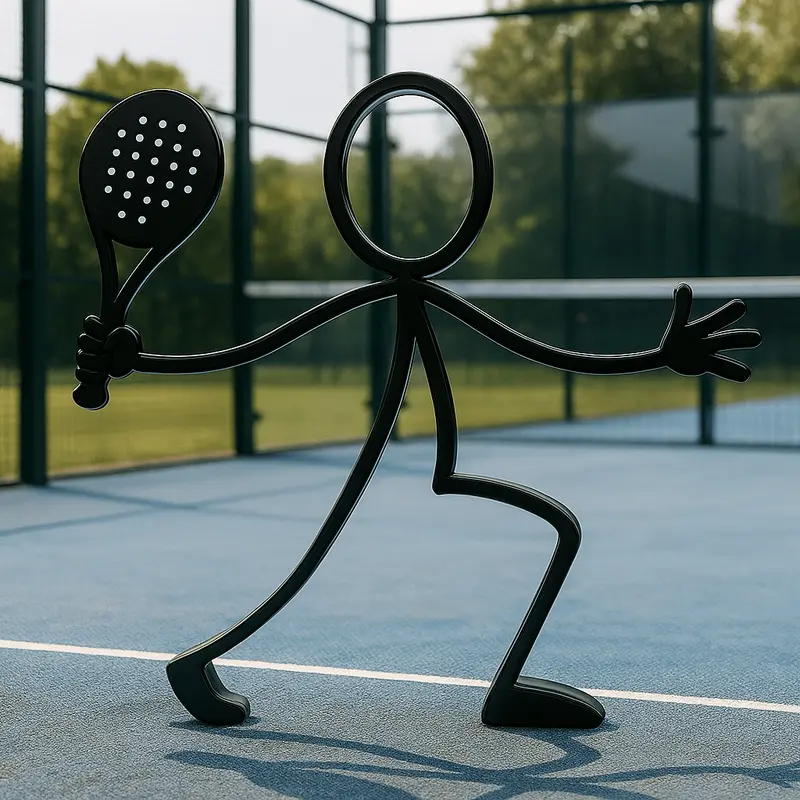 Stickyman Padelspeler – cadeau voor padelliefhebbers