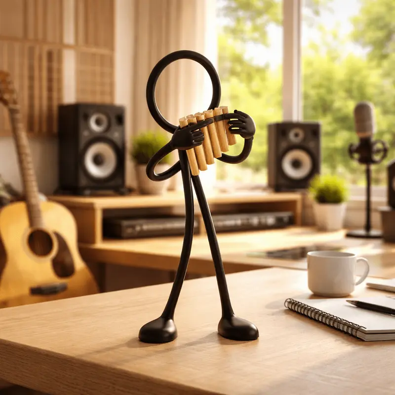 Stickyman Panfluitspeler