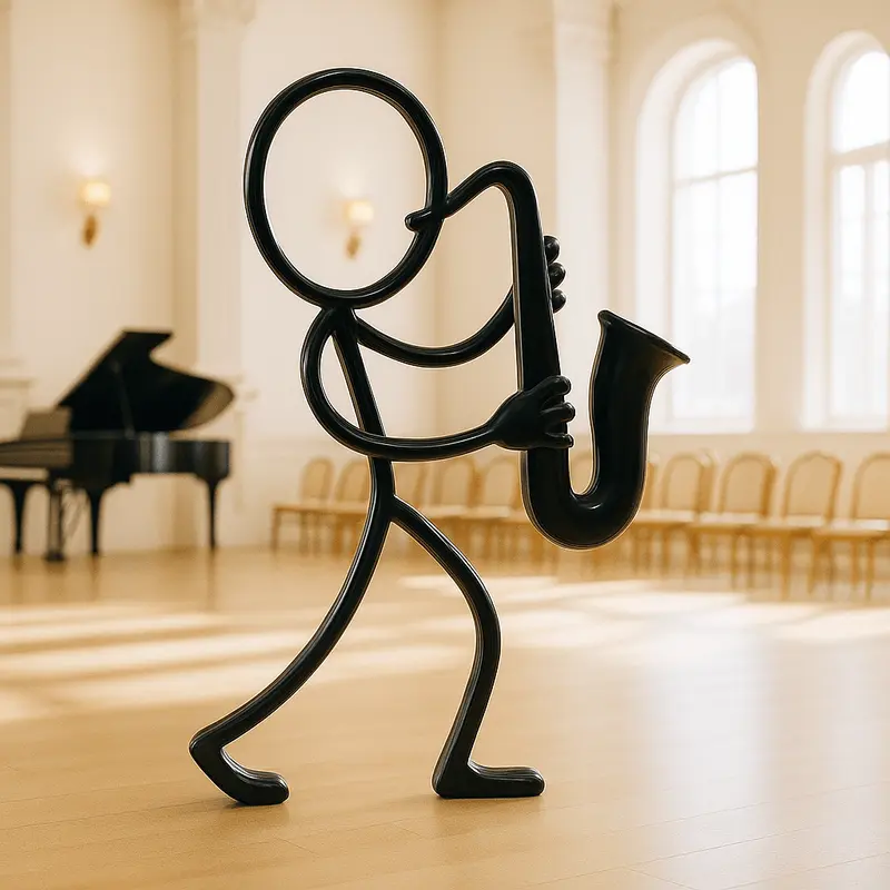 Stickyman Saxofonist – cadeau voor saxofonist