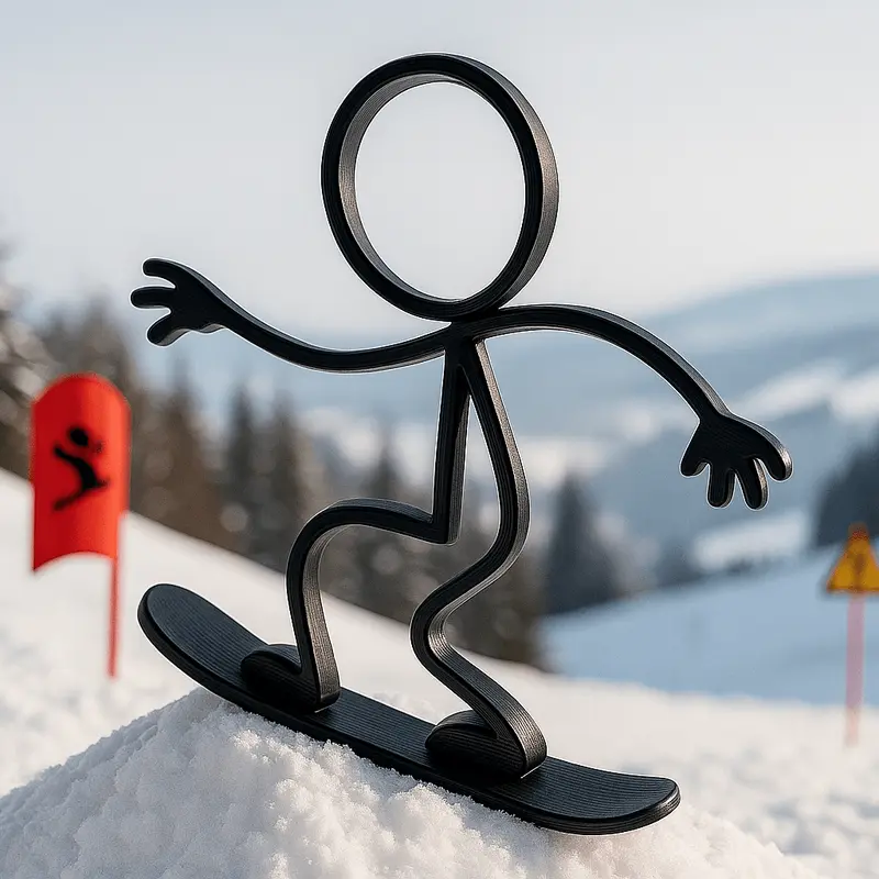 Stickyman Snowboard Jumper