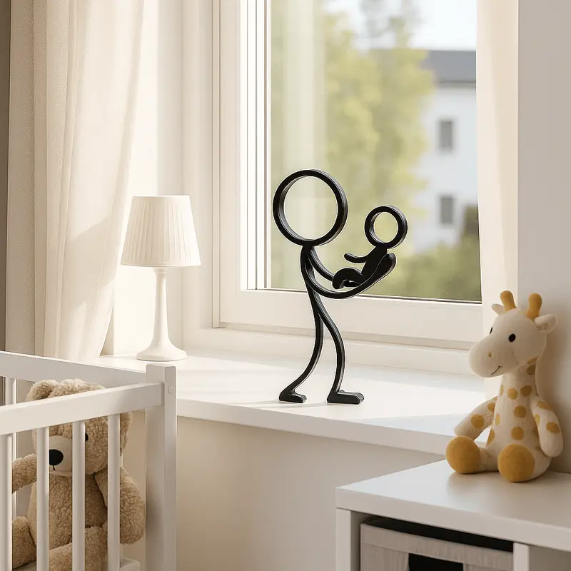 Stickyman Vader met Baby