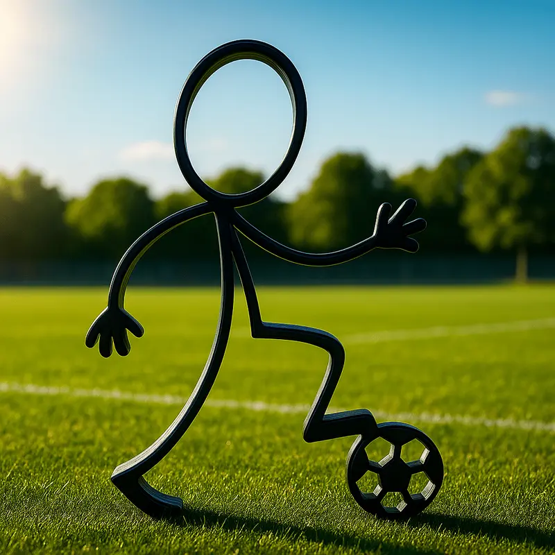 Stickyman Voetballer