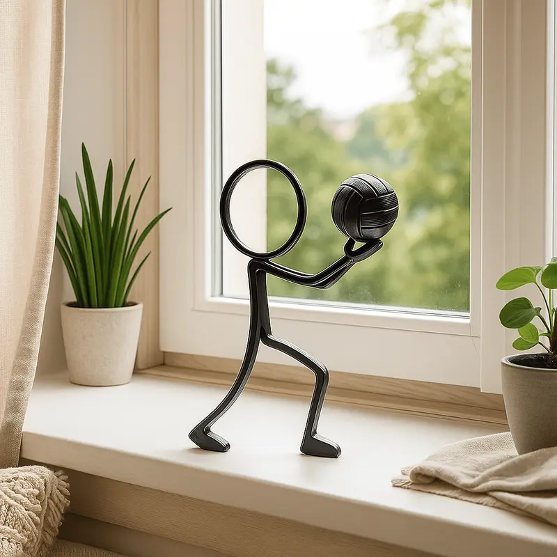 Stickyman Volleybalspeler – cadeau voor volleyballer