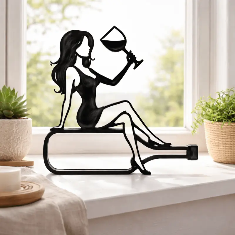 Stickyman Vrouw met Wijn