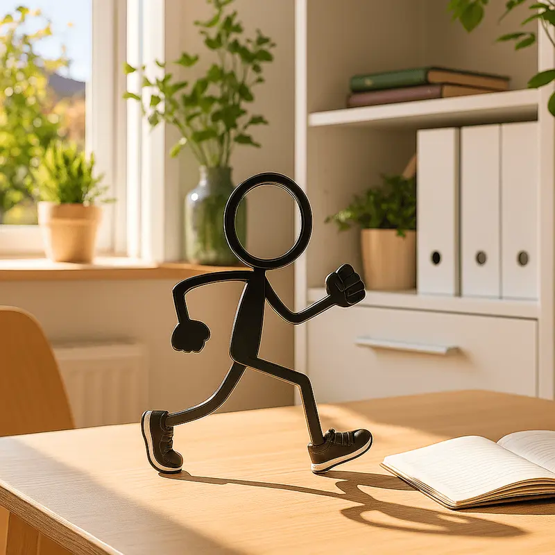 Stickyman Wandelaar – cadeau voor wandelliefhebber