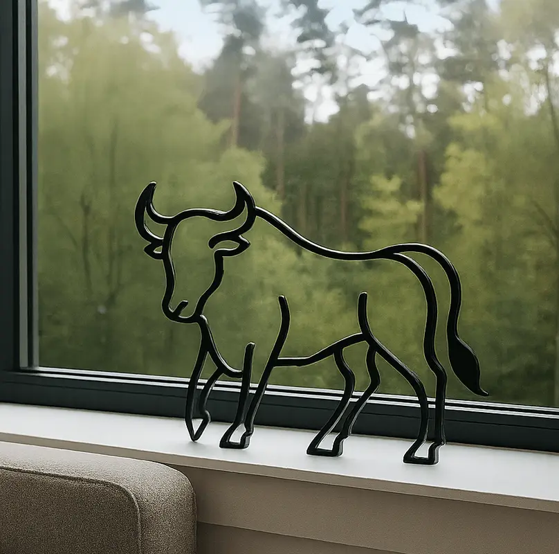 Stier decoratie