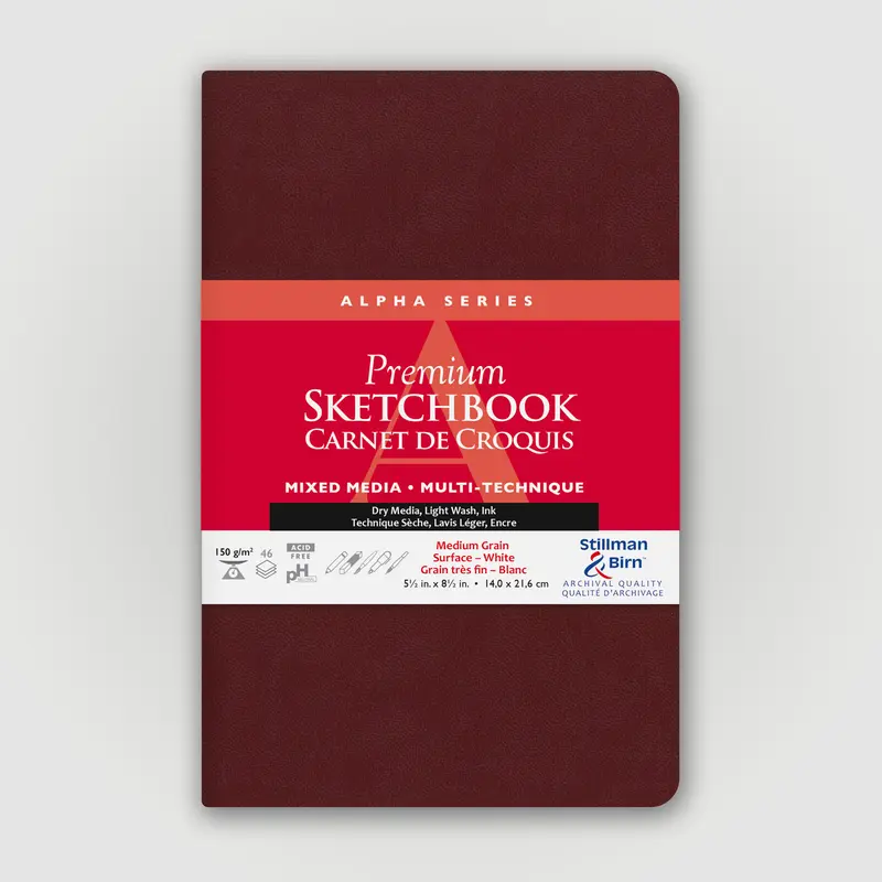 Stillman & Birn Alpha Softcover 14x21,6cm 150g 46 sheets