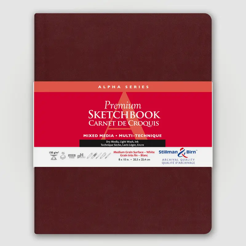 Stillman & Birn Alpha Softcover 20,3x25,3cm 150g 46 sheets