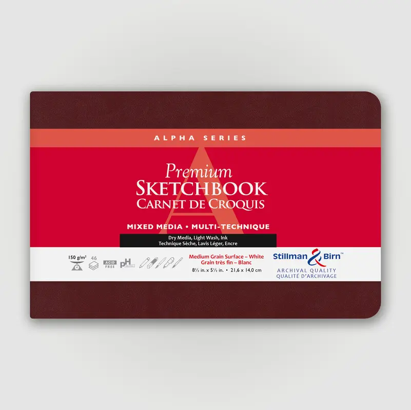 Stillman & Birn Alpha Softcover 21,6x14cm 150g 46 sheets