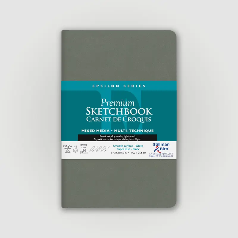 Stillman & Birn Epsilon Softcover 14x21,6cm 150g 62 sheets