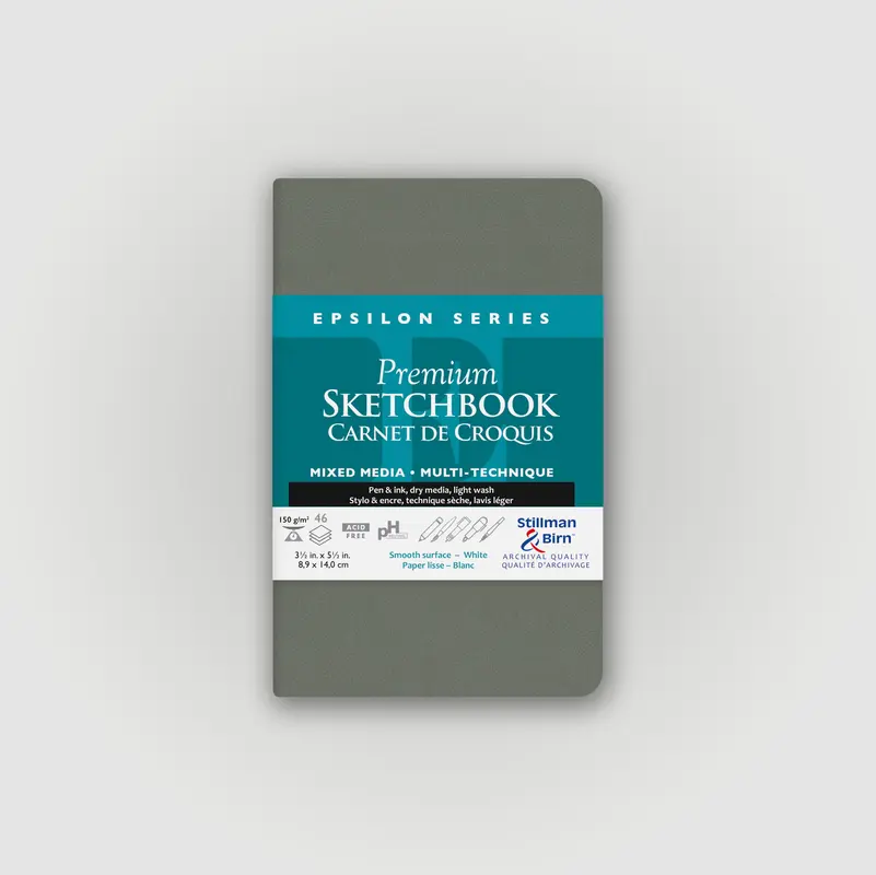 Stillman & Birn Epsilon Softcover 8,9x14cm 150g 62 sheets