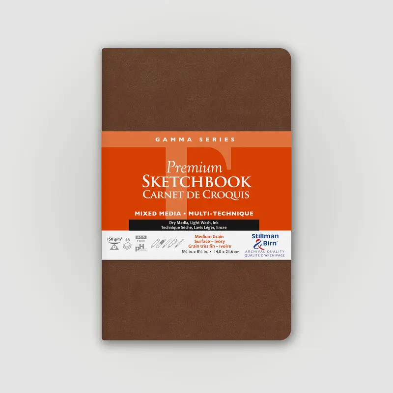 Stillman & Birn Gamma Softcover 14x21,6cm 150g 46 sheets