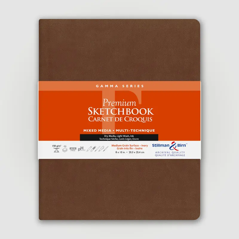 Stillman & Birn Gamma Softcover 20,3x25,3cm 150g 46 sheets