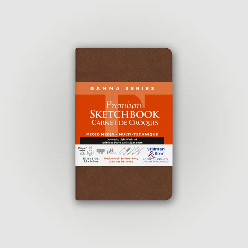 Stillman & Birn Gamma Softcover 8,9x14cm 150g 46 sheets