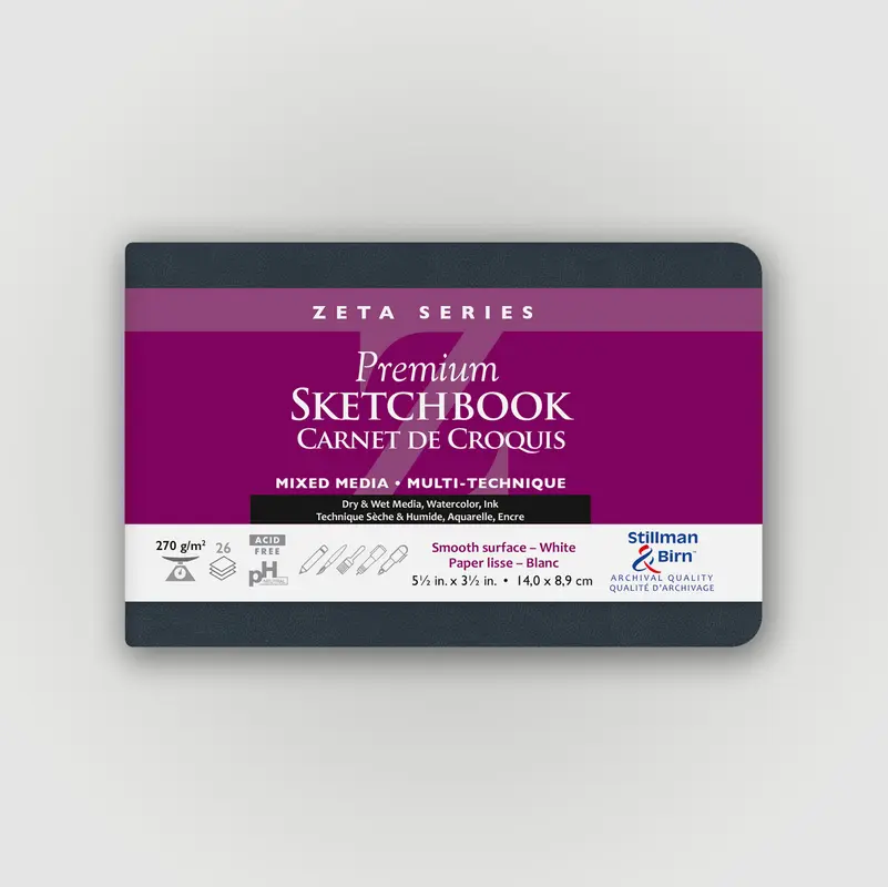 Stillman & Birn Zeta 14x8,9cm 270g