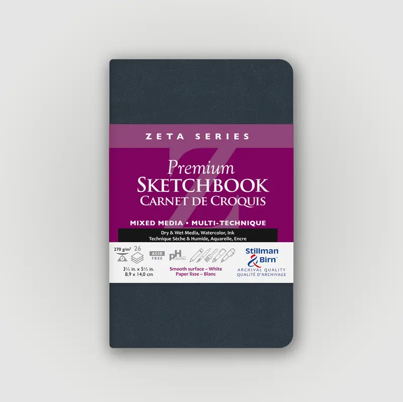 Stillman & Birn Zeta 8,9x14cm 270g