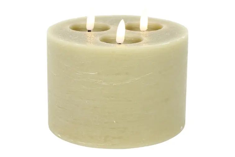 Stompkaars Ø15CM LED ro Lyon M beige
