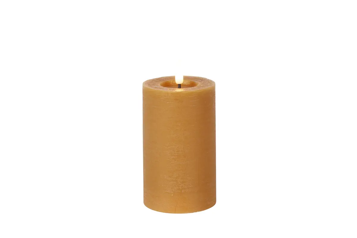 Stompkaars rustiek Ø7,5CM LED ro Lyon M amber