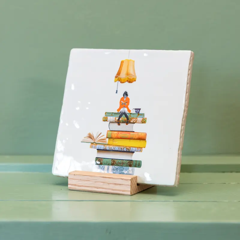 Storytiles - tegelhouder hout
