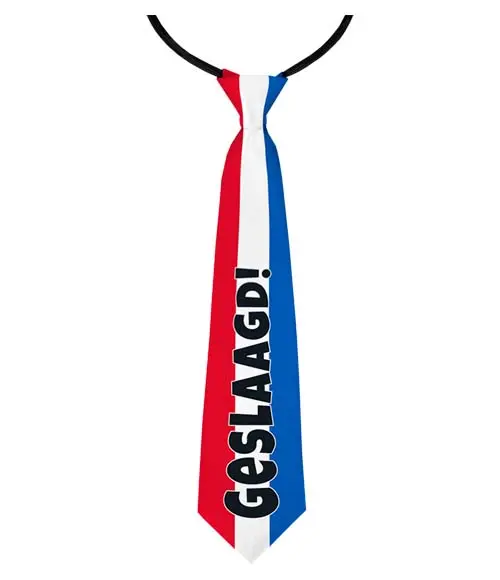 Stropdas Geslaagd rwb