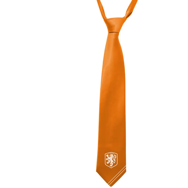 Stropdas oranje KNVB