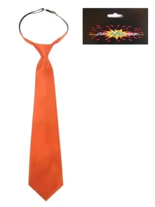 Stropdas oranje