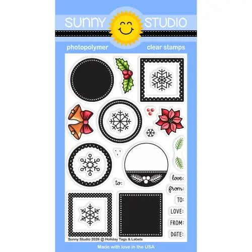 Sunny Studio - Holiday Tags & Labels