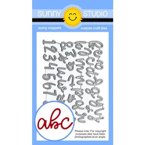 Sunny Studio - Loopy Letters Dies