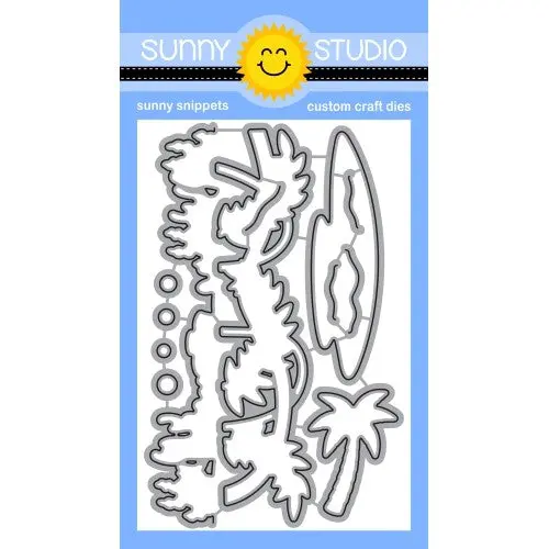 Sunny Studio - Tropical Scenes Dies