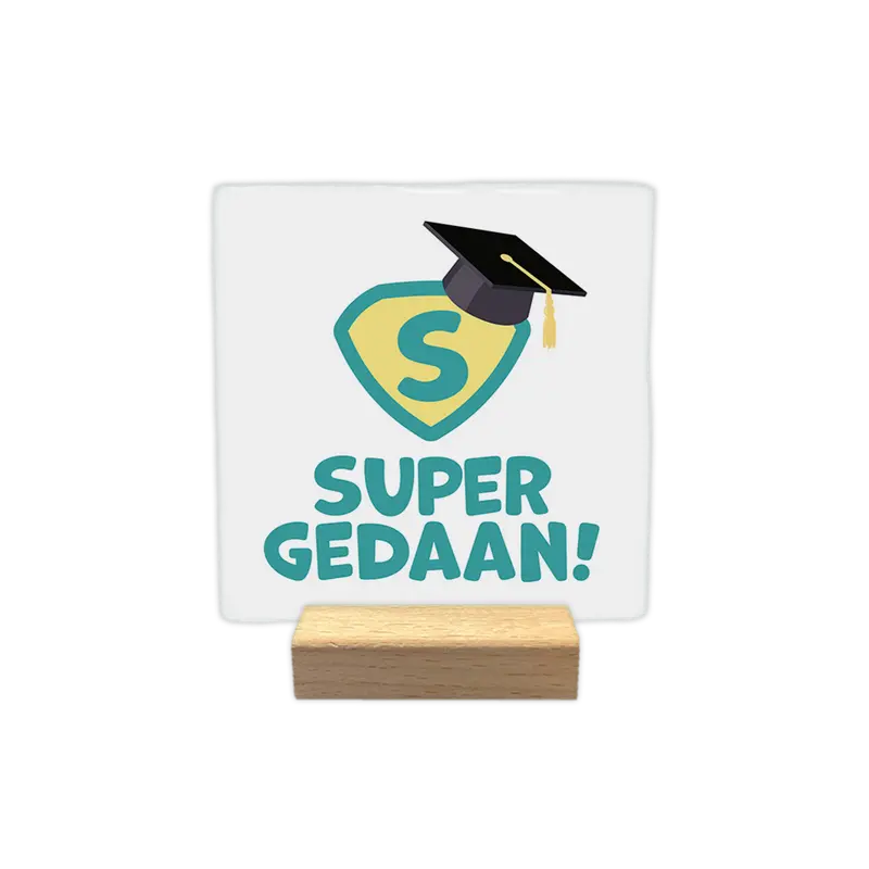 Super gedaan!