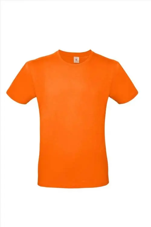 T-shirt oranje mt. 140