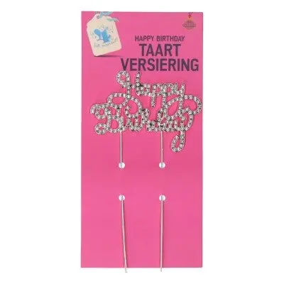 Taartversiering Happy birthday