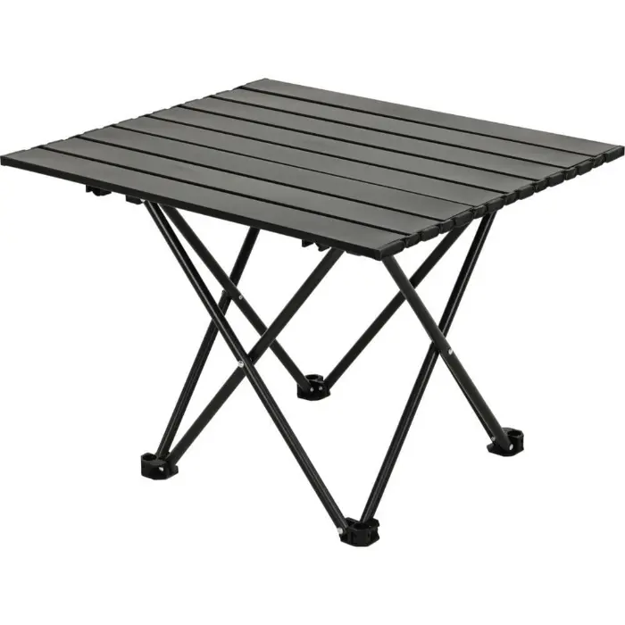 Tafel Metaal Opvouwbaar 56X40X46Cm Zwart