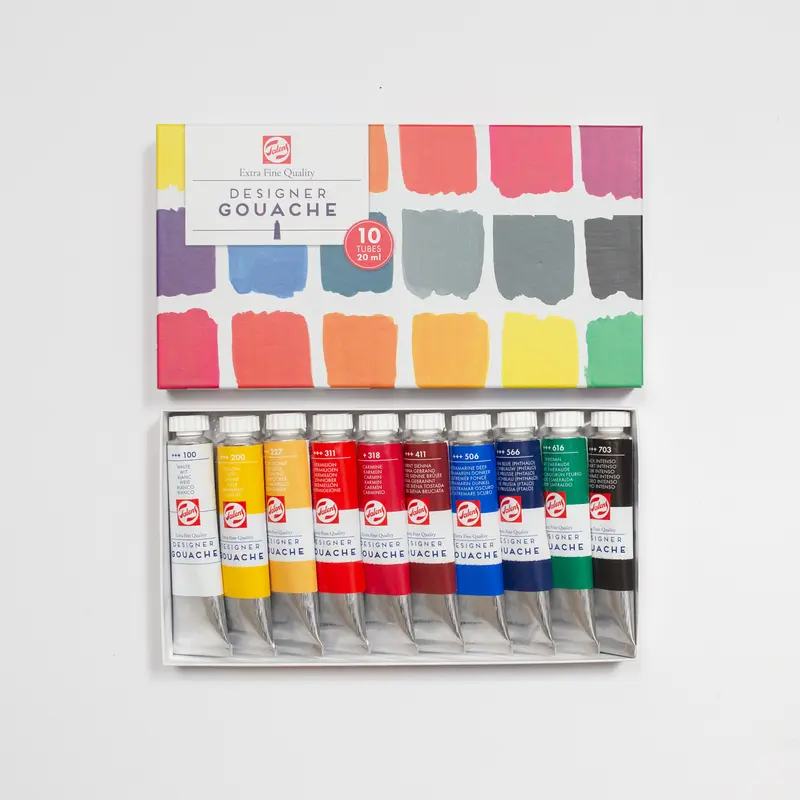 Talens gouache set 10x20ml