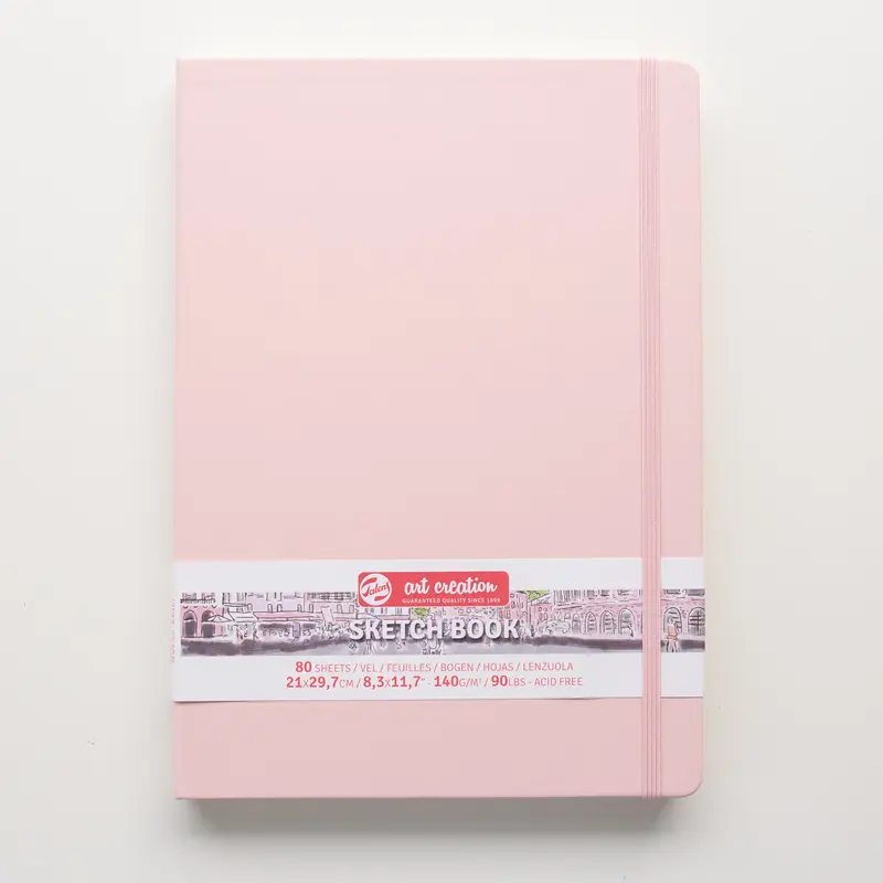 Talens Schetsboek Pastel Pink 21x30cm 140g