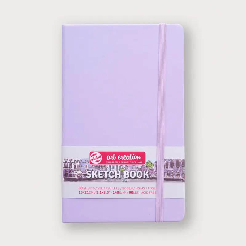 Talens Schetsboek Pastelviolet 13x21 140g