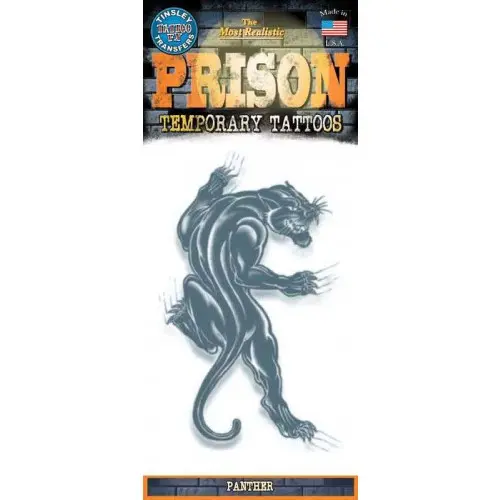 Tattoo Prison Panther